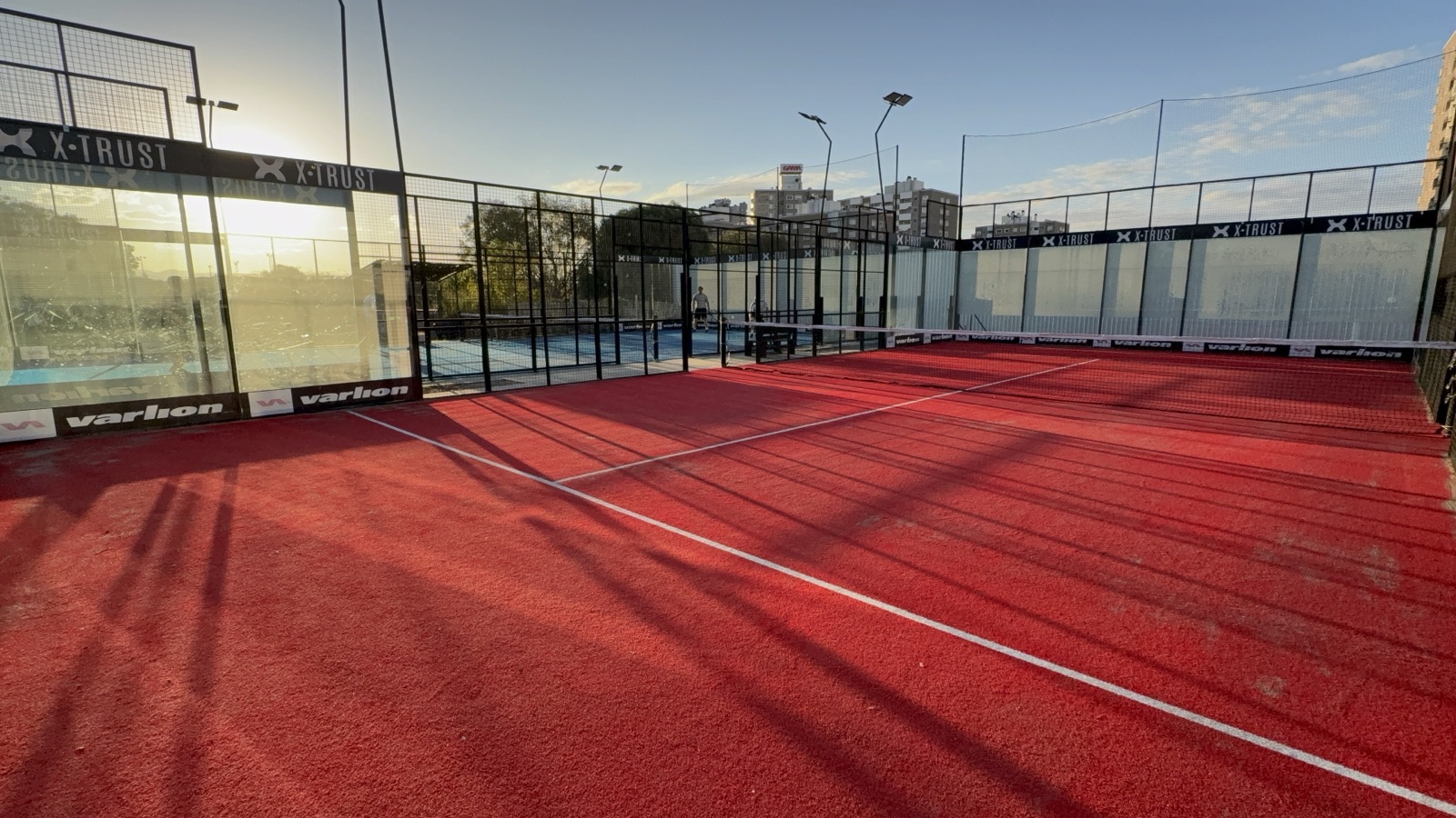 Cancha de pádel renovada Macabi Noar